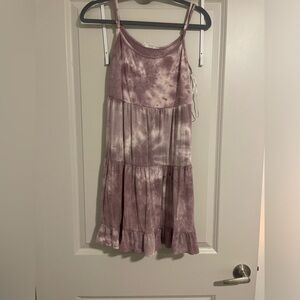 tie dye sun dress